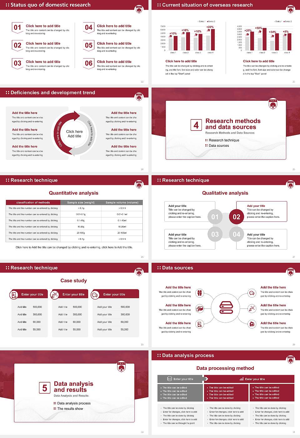 Rider University Graduation Thesis Defense PPT Template16:9 ratio PPT effect preview image4