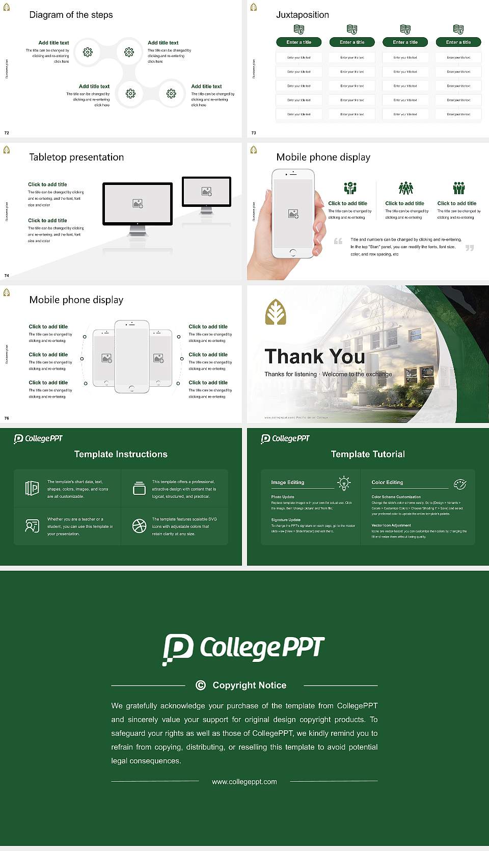 Pacific Union College Competition/Entrepreneurship Contest PPT Template16:9 ratio PPT effect preview image9