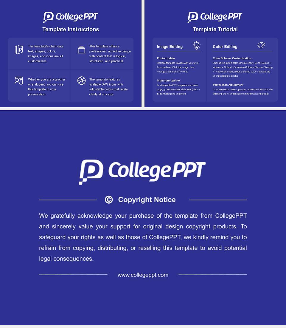 Rust College Course/Courseware Creation PPT Template4:3 ratio PPT effect preview image5