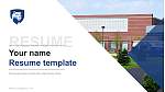 Pennsylvania State University-Penn State Fayette- Eberly CV PPT-sjabloon