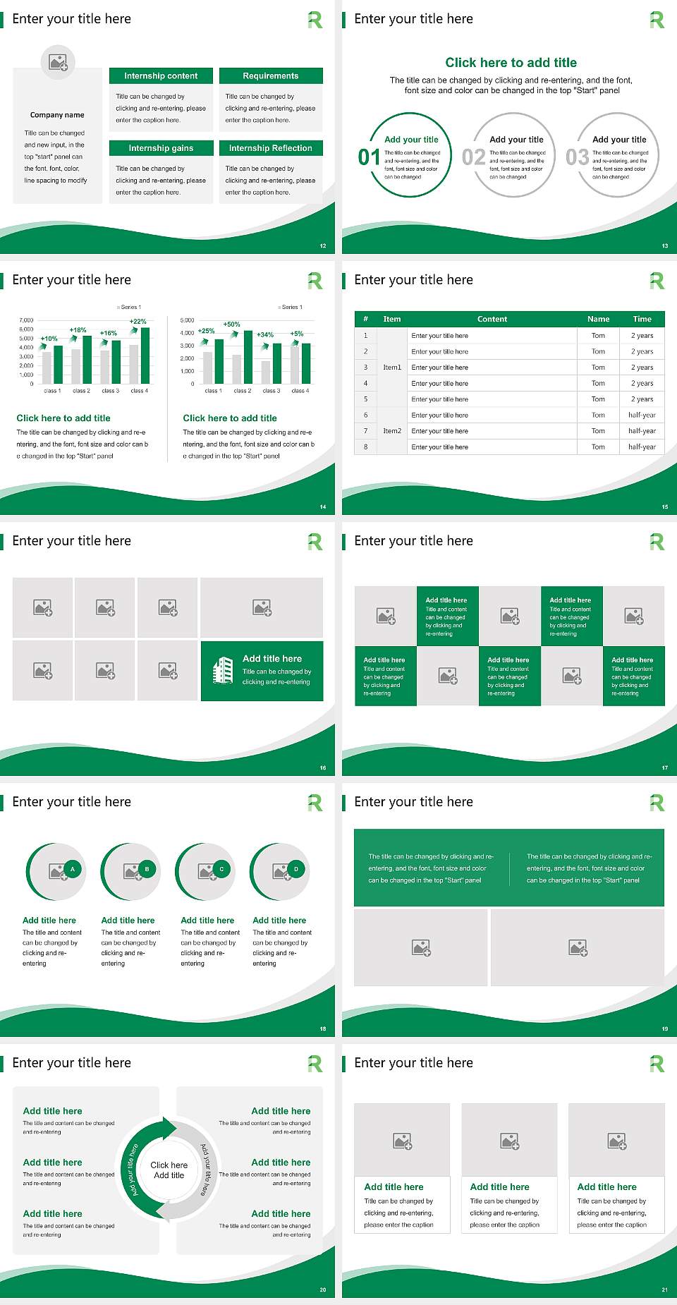 Roosevelt University Lecture Sharing and Networking Event PPT Template4:3 ratio PPT effect preview image3