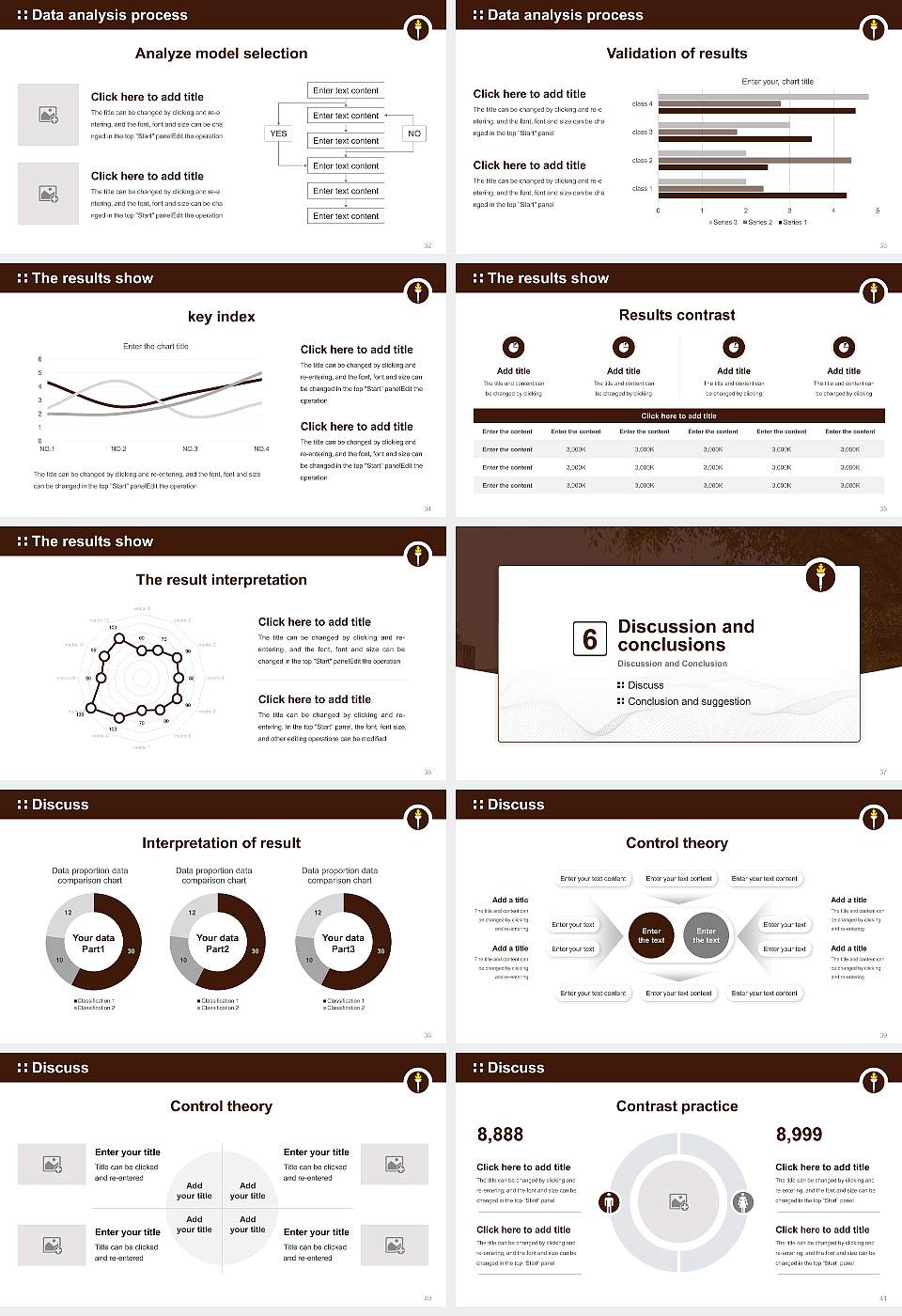 Rowan University Graduation Thesis Defense PPT Template16:9 ratio PPT effect preview image5