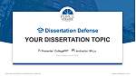 Peirce College Graduation Thesis Defense PPT Template