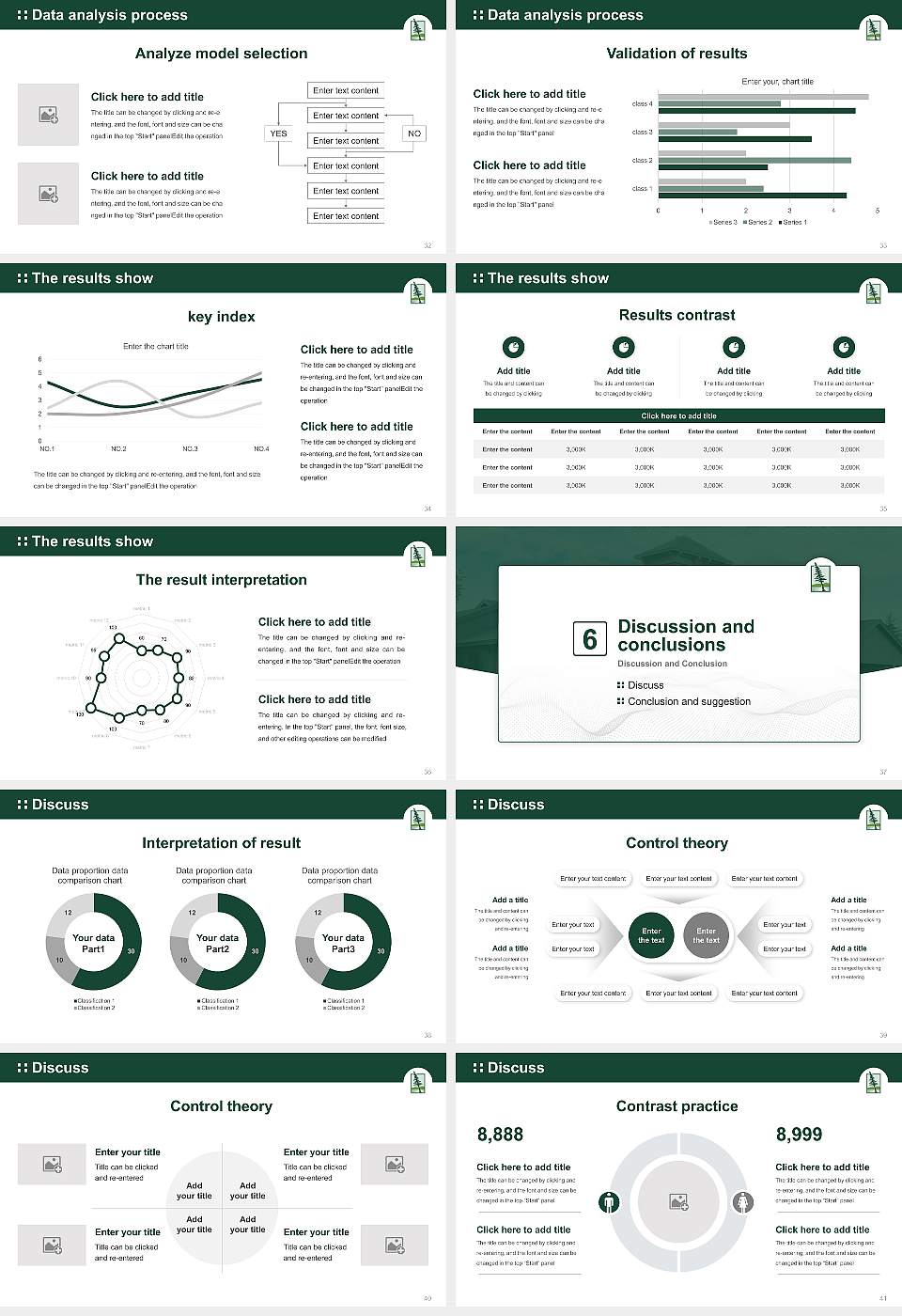 Paul Smith’s College Graduation Thesis Defense PPT Template16:9 ratio PPT effect preview image5