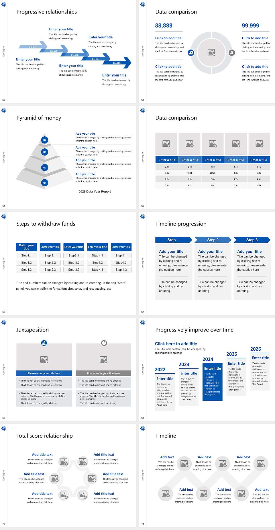 Rockhurst University Competition/Entrepreneurship Contest PPT Template4:3 ratio PPT effect preview image8