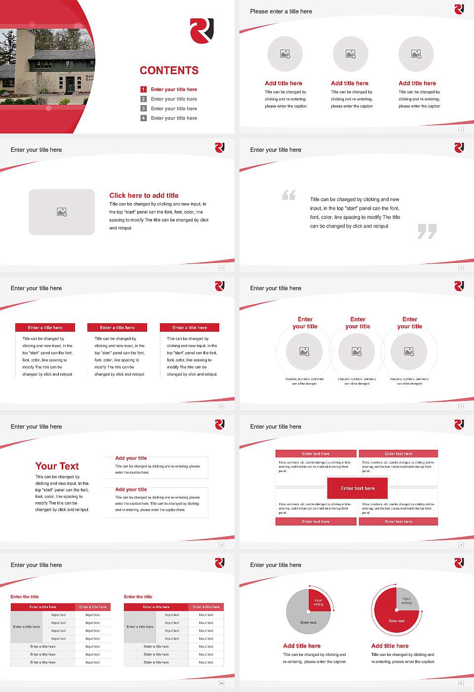 Rochester Christian University Course/Courseware Creation PPT Template16:9 ratio PPT effect preview image2