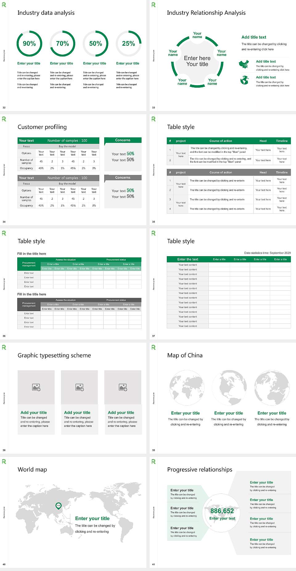 Roosevelt University Competition/Entrepreneurship Contest PPT Template4:3 ratio PPT effect preview image5