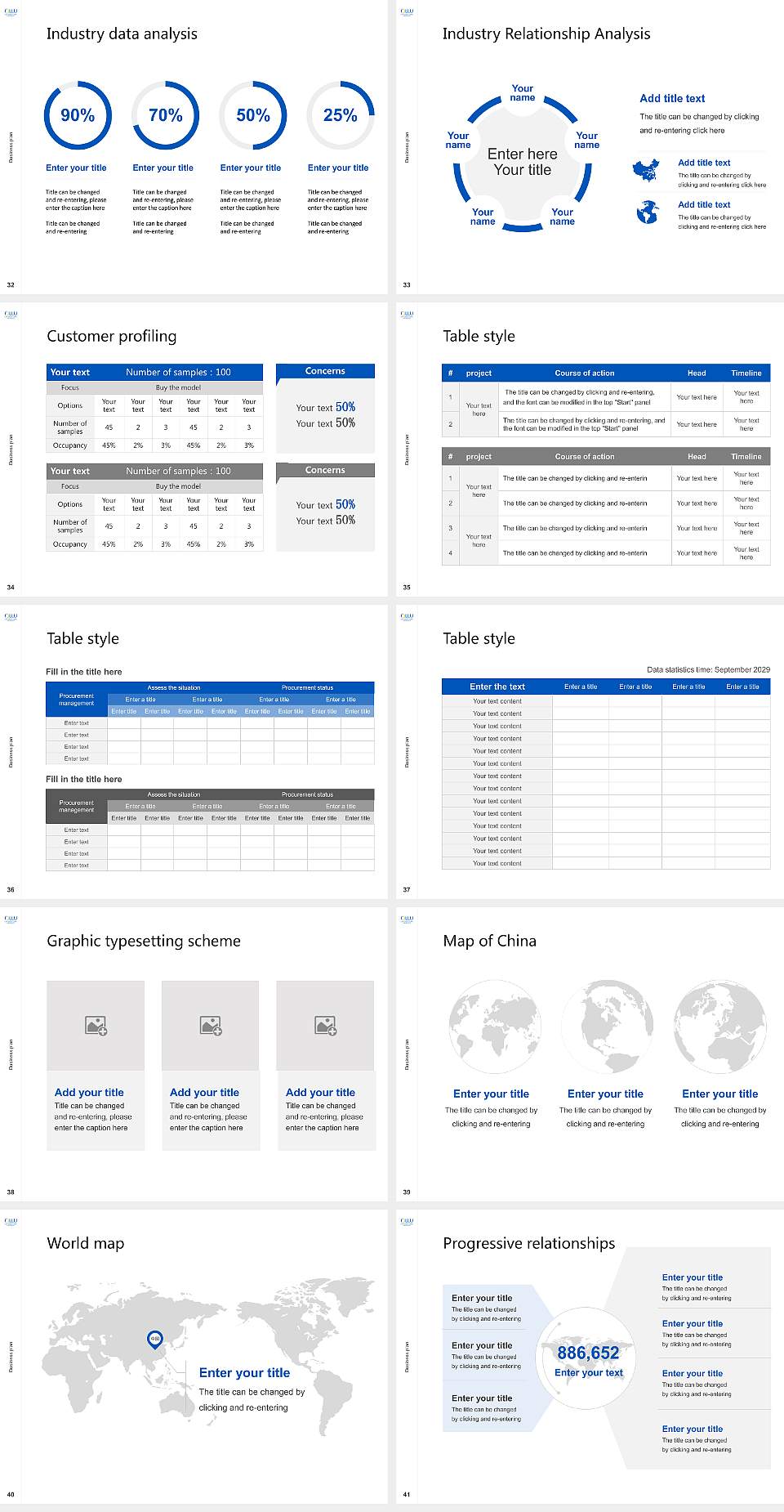 Our Lady of the Lake University Competition/Entrepreneurship Contest PPT Template4:3 ratio PPT effect preview image5