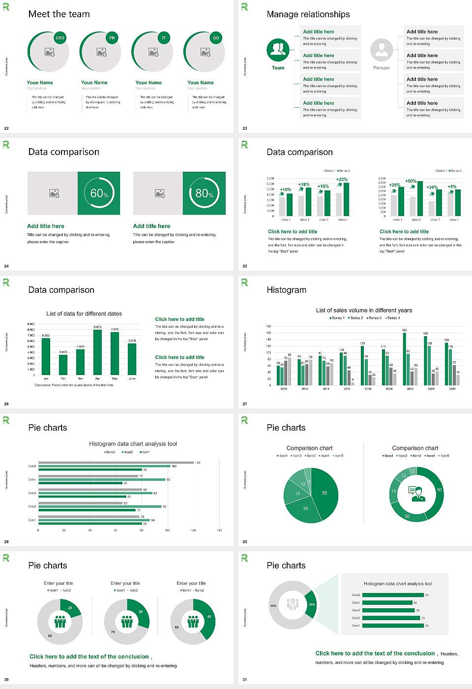 Roosevelt University Competition/Entrepreneurship Contest PPT Template16:9 ratio PPT effect preview image4