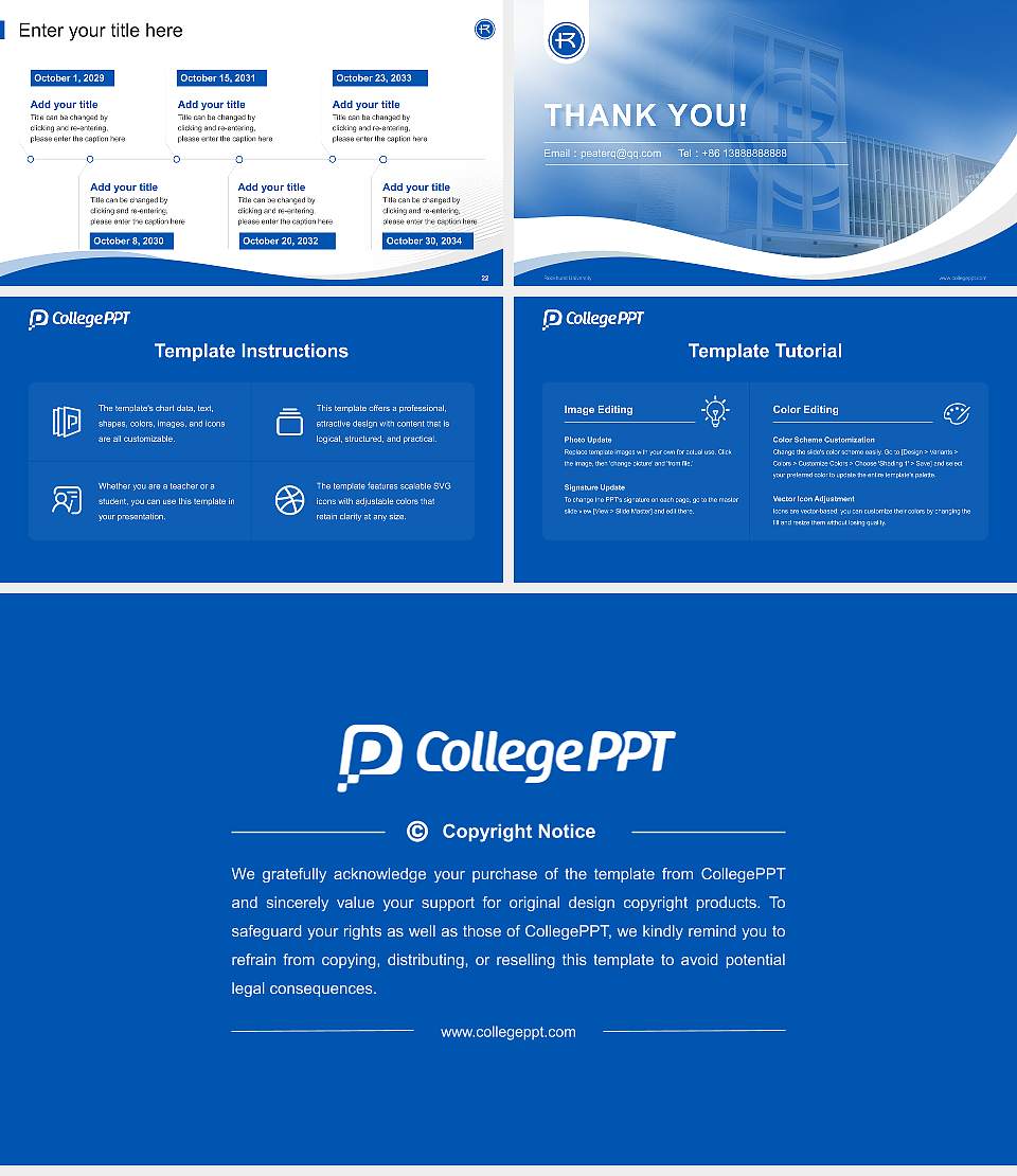 Rockhurst University Lecture Sharing and Networking Event PPT Template16:9 ratio PPT effect preview image4