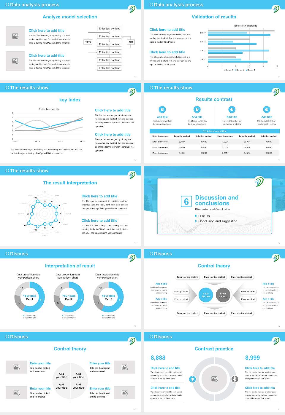 Pacific Islands University Graduation Thesis Defense PPT Template16:9 ratio PPT effect preview image5