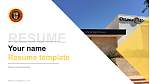 Ottawa University-Surprise Resume Templat PPT