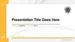 Pacific Lutheran University Thesis Proposal/Graduation Defense PPT Template