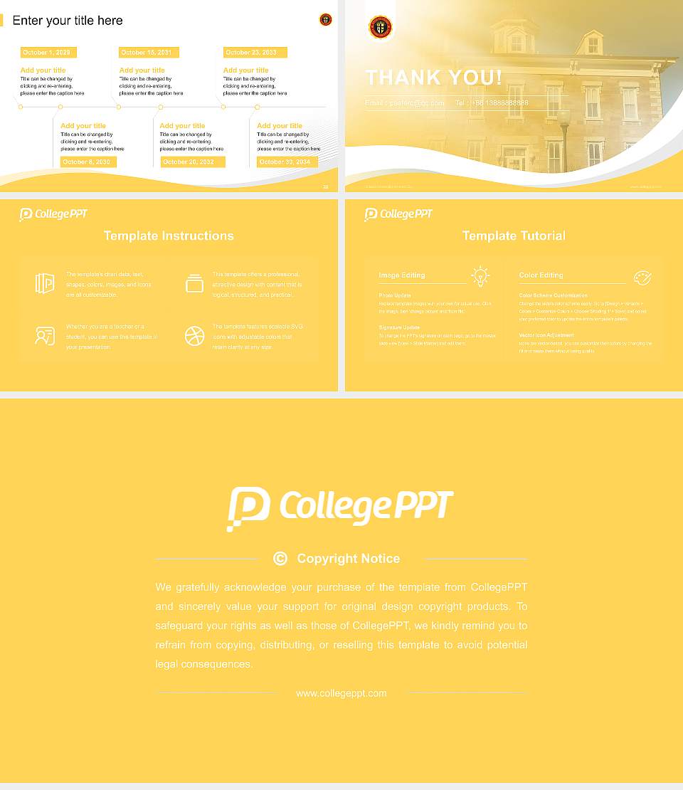 Ottawa University-Kansas City Lecture Sharing and Networking Event PPT Template16:9 ratio PPT effect preview image4