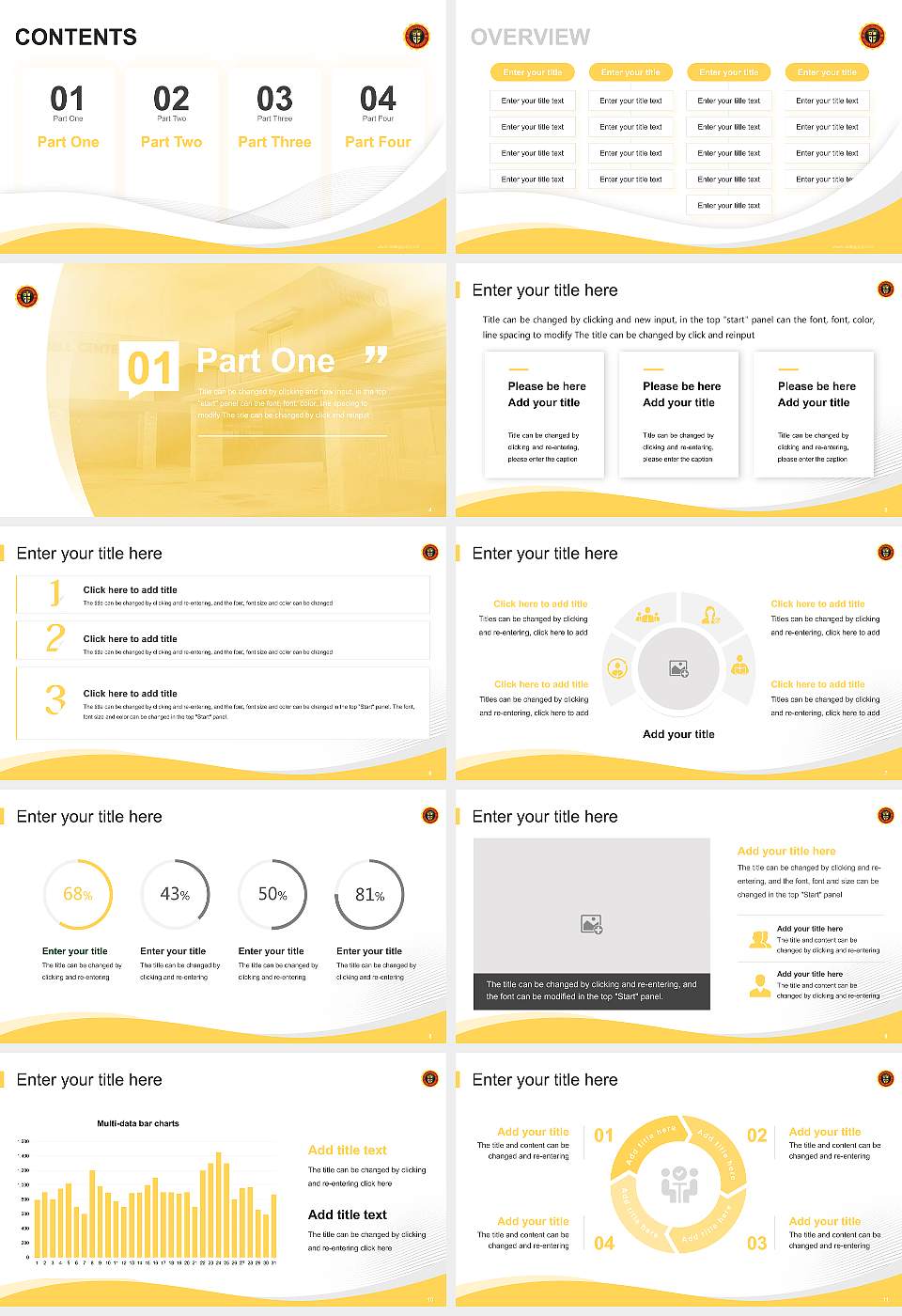 Ottawa University-Online Lecture Sharing and Networking Event PPT Template16:9 ratio PPT effect preview image2
