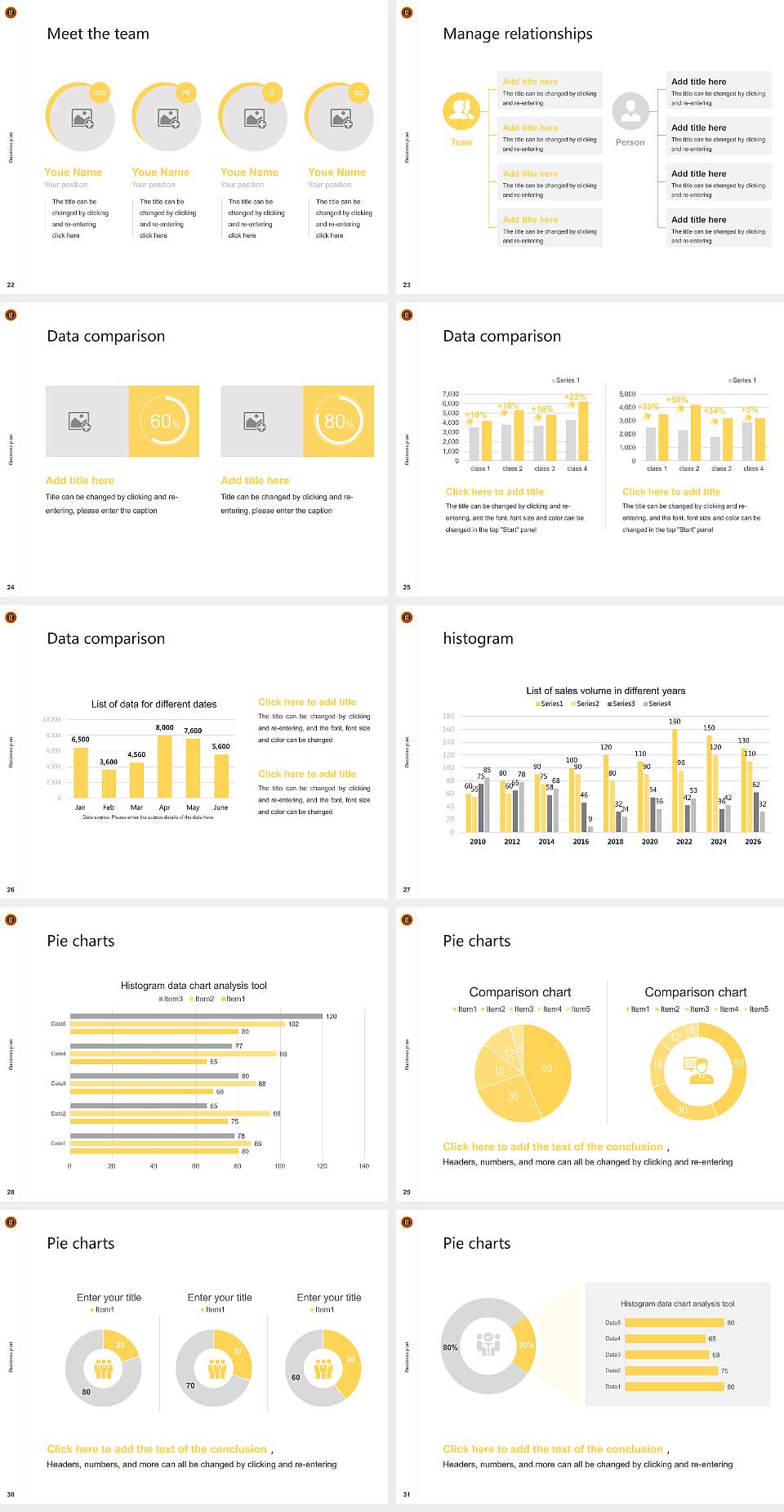 Ottawa University-Milwaukee Competition/Entrepreneurship Contest PPT Template4:3 ratio PPT effect preview image4