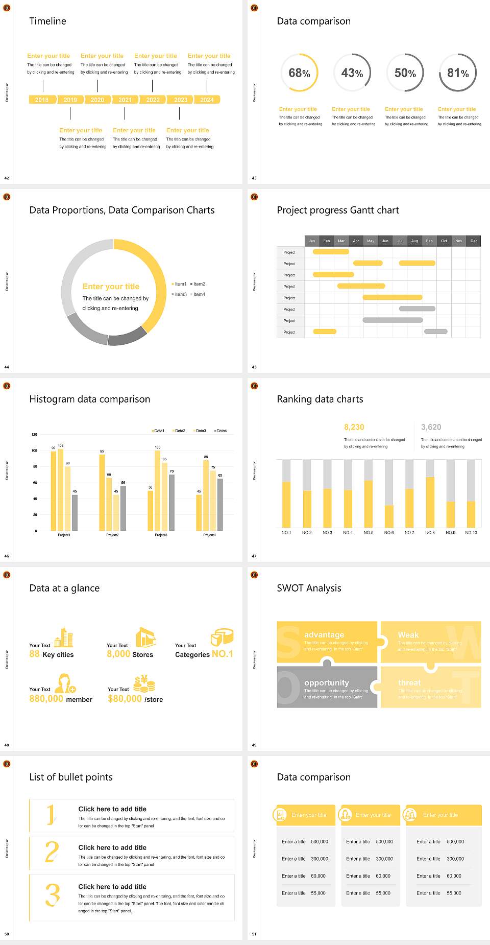 Ottawa University-Online Competition/Entrepreneurship Contest PPT Template4:3 ratio PPT effect preview image6
