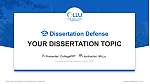 Our Lady of the Lake University Pertahanan Tesis Templat PPT