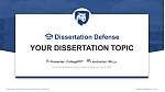 Pennsylvania State University-College of Medicine Disputation Powerpoint Vorlage