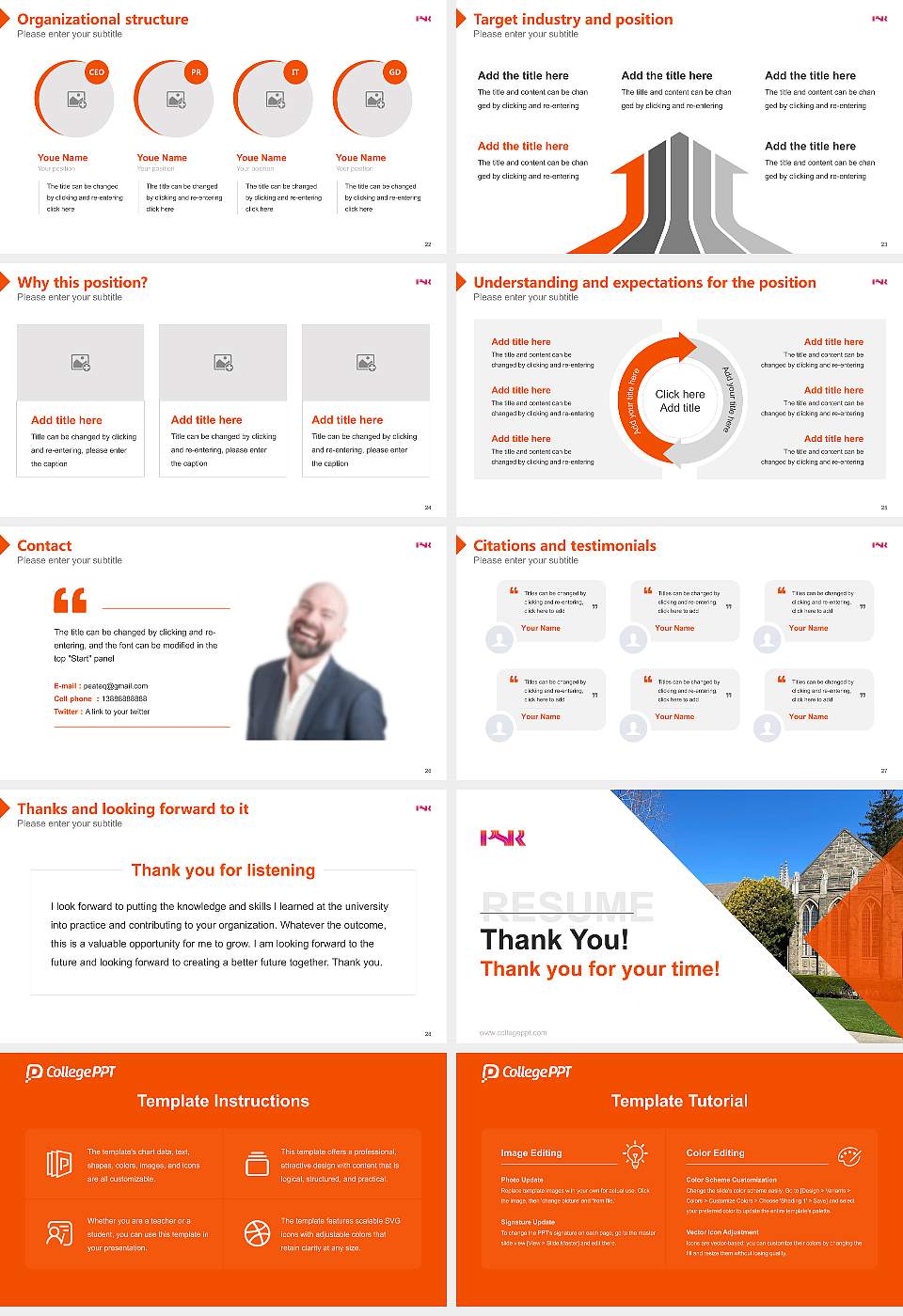 Pacific School of Religion Resume PPT Template16:9 ratio PPT effect preview image4