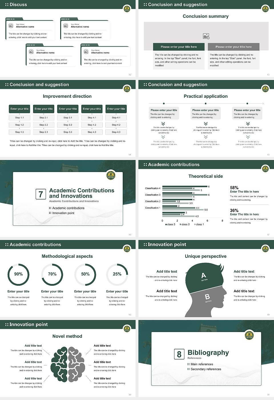 Pacific Rim Christian University Graduation Thesis Defense PPT Template16:9 ratio PPT effect preview image6