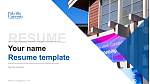 Palo Alto University Resume PPT Template