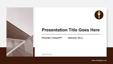Rowan University General Purpose PPT Template
