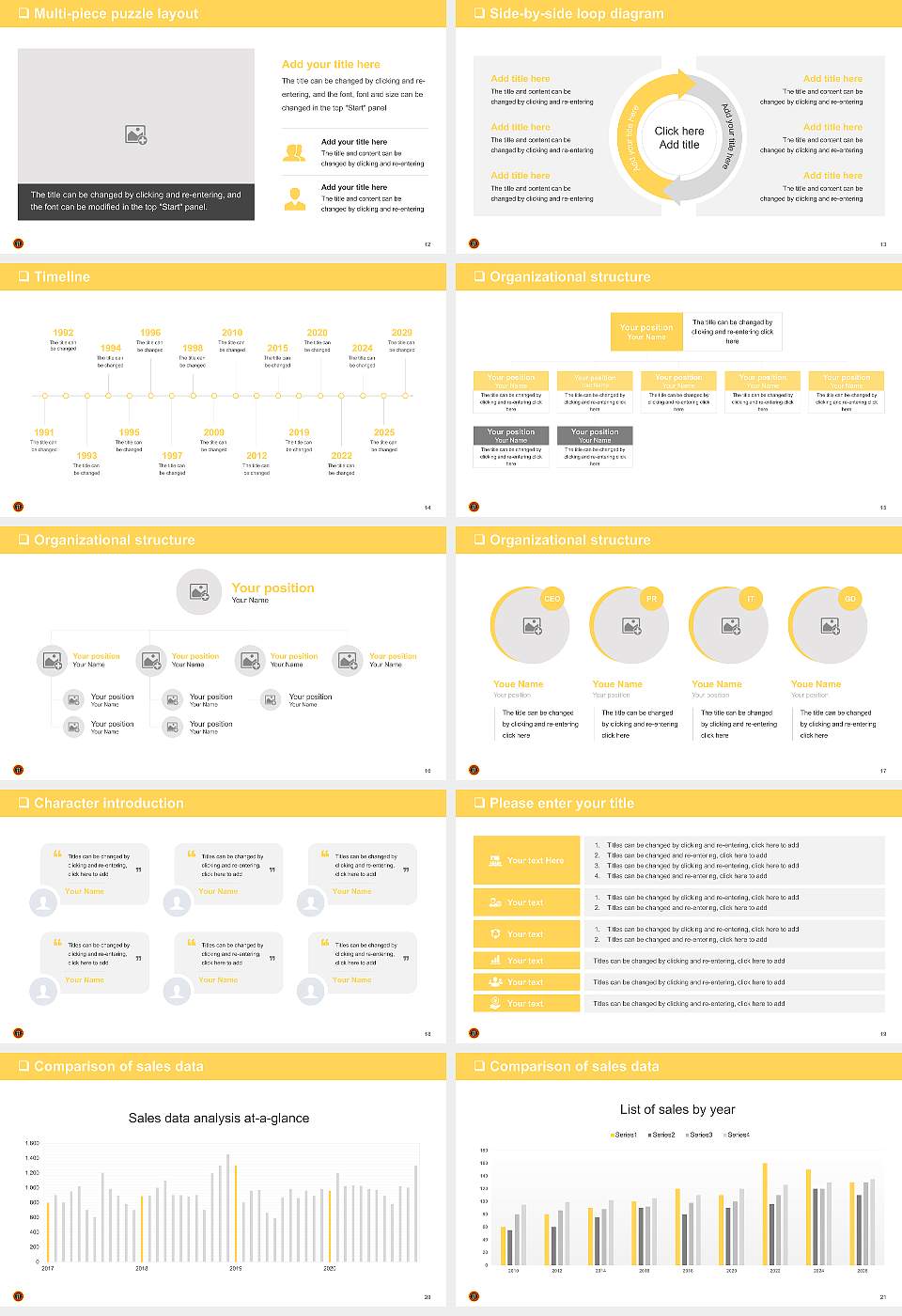 Ottawa University-Online General Purpose PPT Template16:9 ratio PPT effect preview image3