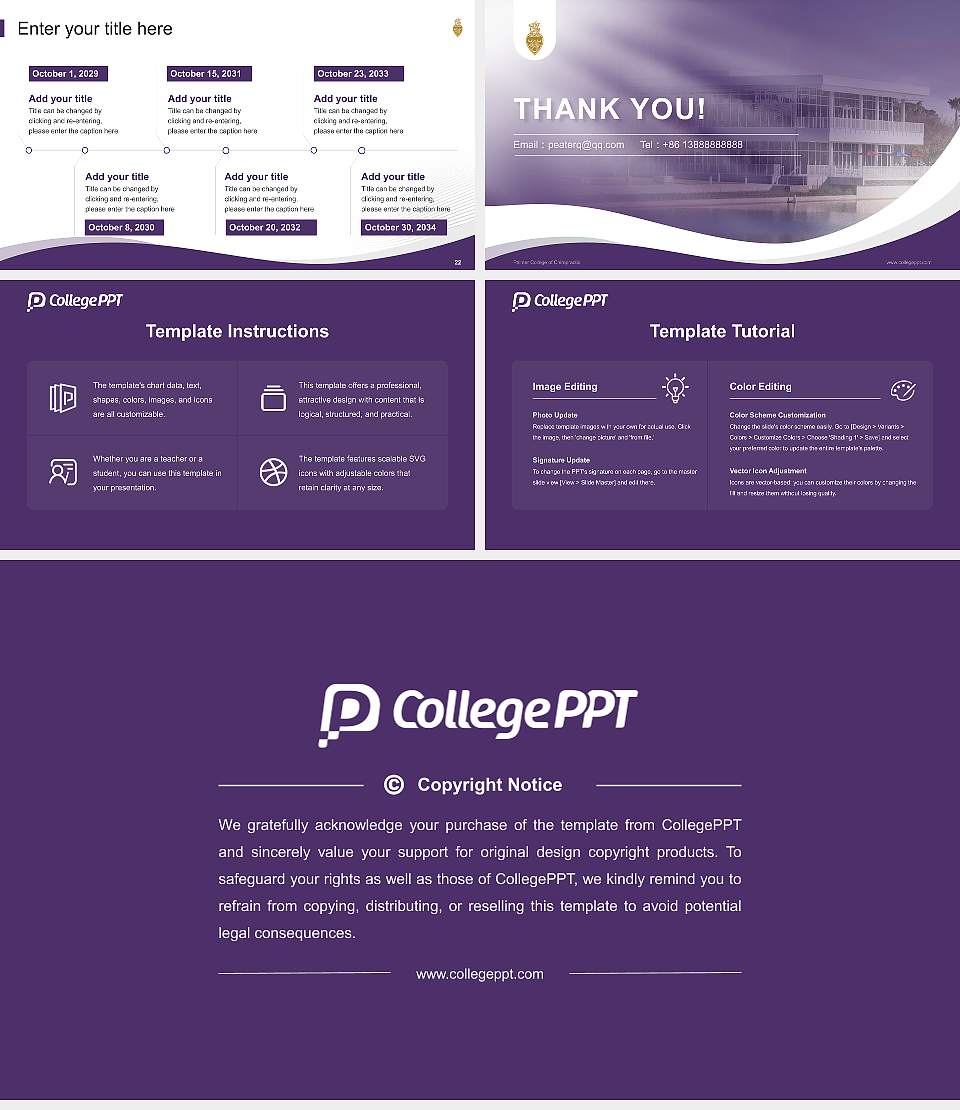 Palmer College of Chiropractic Lecture Sharing and Networking Event PPT Template16:9 ratio PPT effect preview image4