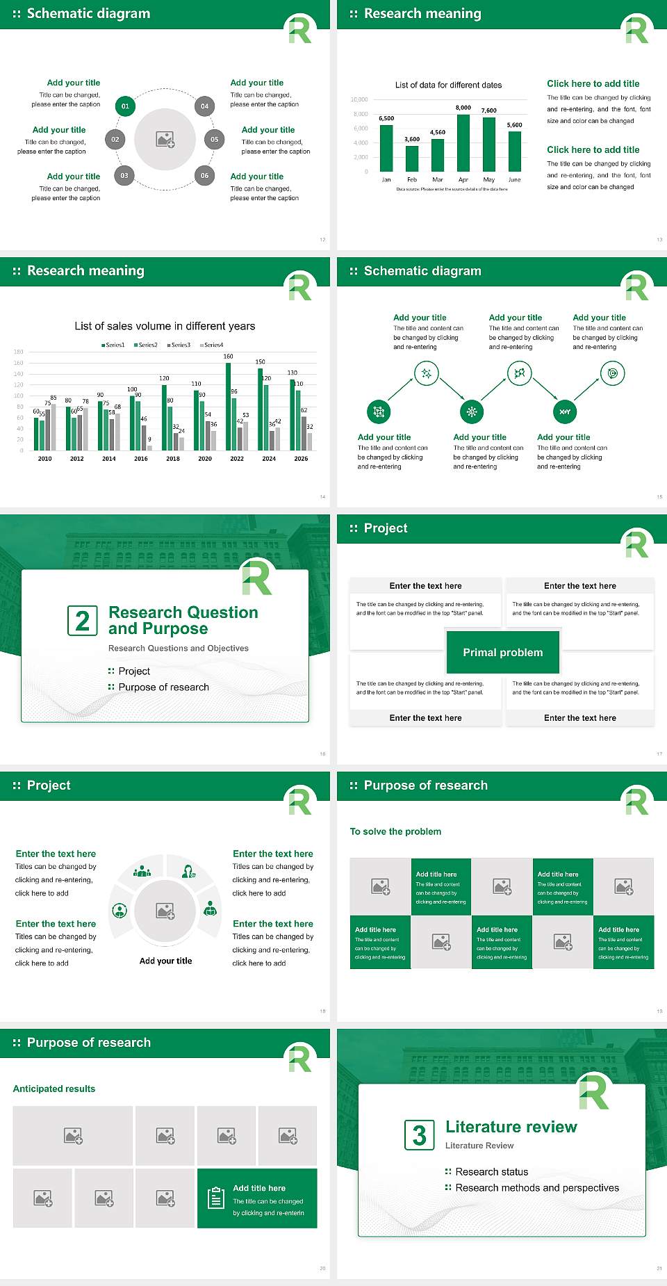 Roosevelt University Graduation Thesis Defense PPT Template4:3 ratio PPT effect preview image3