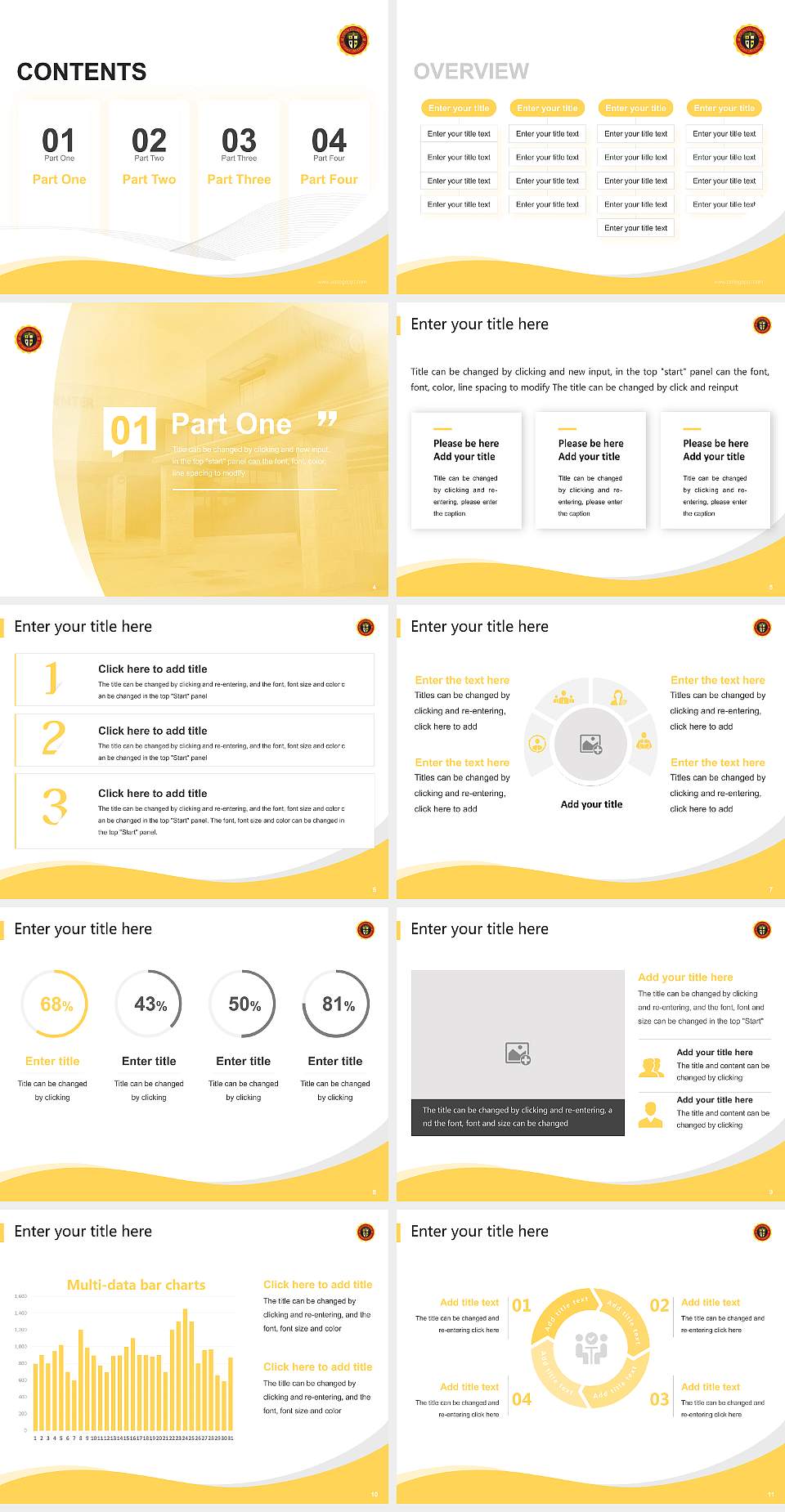 Ottawa University-Online Lecture Sharing and Networking Event PPT Template4:3 ratio PPT effect preview image2
