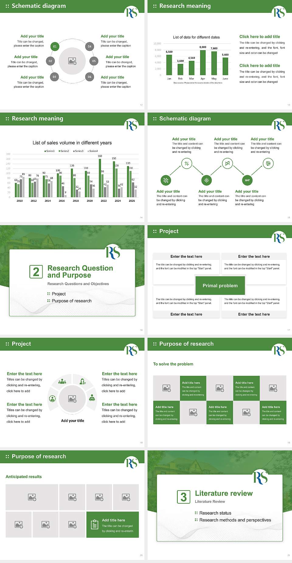 Russell Sage College Graduation Thesis Defense PPT Template4:3 ratio PPT effect preview image3