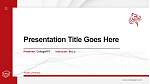 Pacific University Thesis Proposal/Graduation Defense PPT Template
