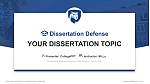 宾夕法尼亚州立大学艾宾顿分校论文答辩PPT模板
