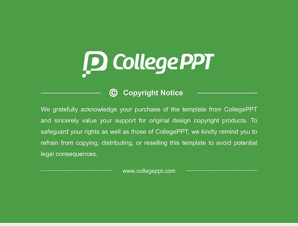 Pacific Oaks College General Purpose PPT Template4:3 ratio PPT effect preview image6