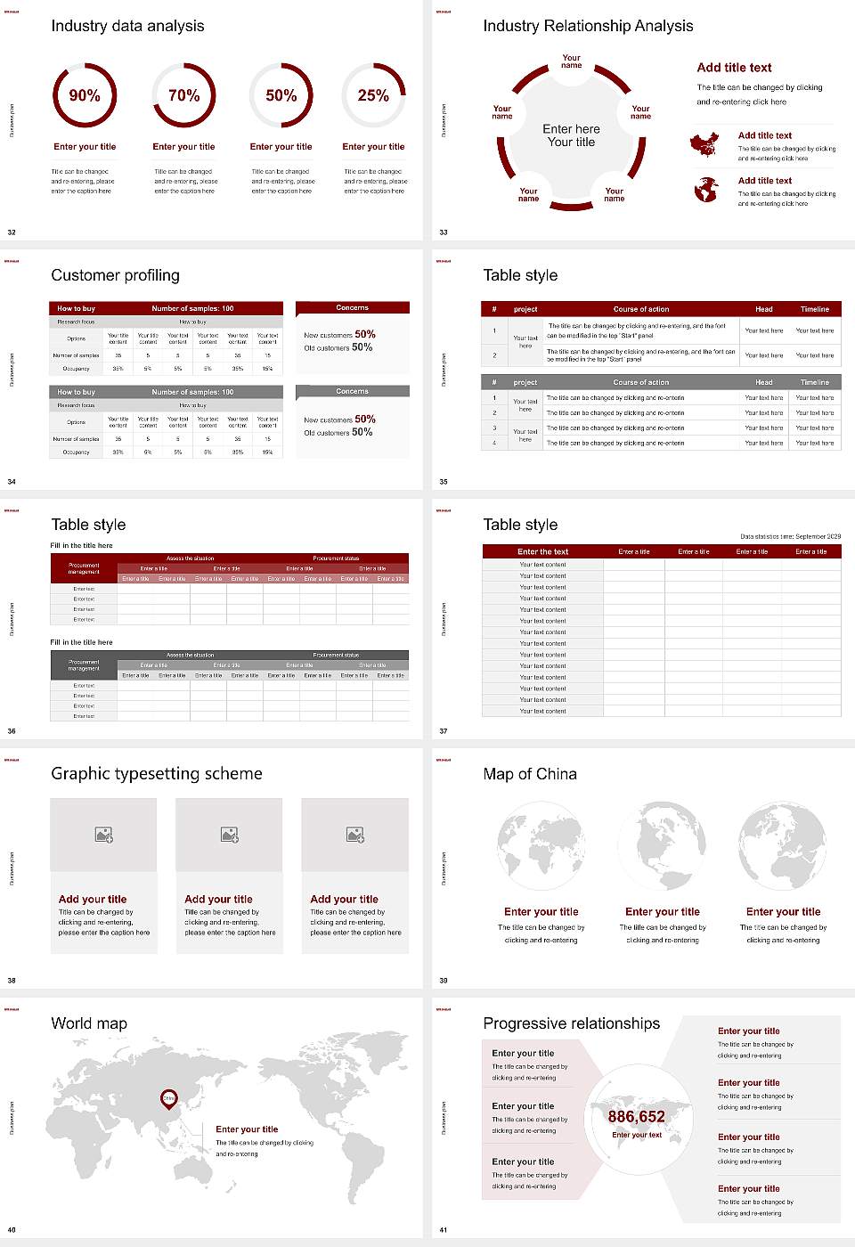 Rose-Hulman Institute of Technology Competition/Entrepreneurship Contest PPT Template16:9 ratio PPT effect preview image5