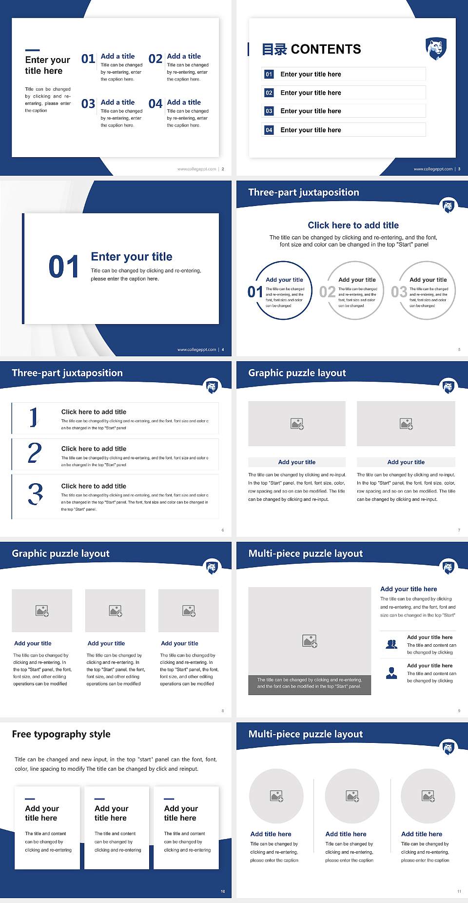 Pennsylvania State University-Penn State Berks Academic Presentation/Research Findings Report PPT Template4:3 ratio PPT effect preview image2