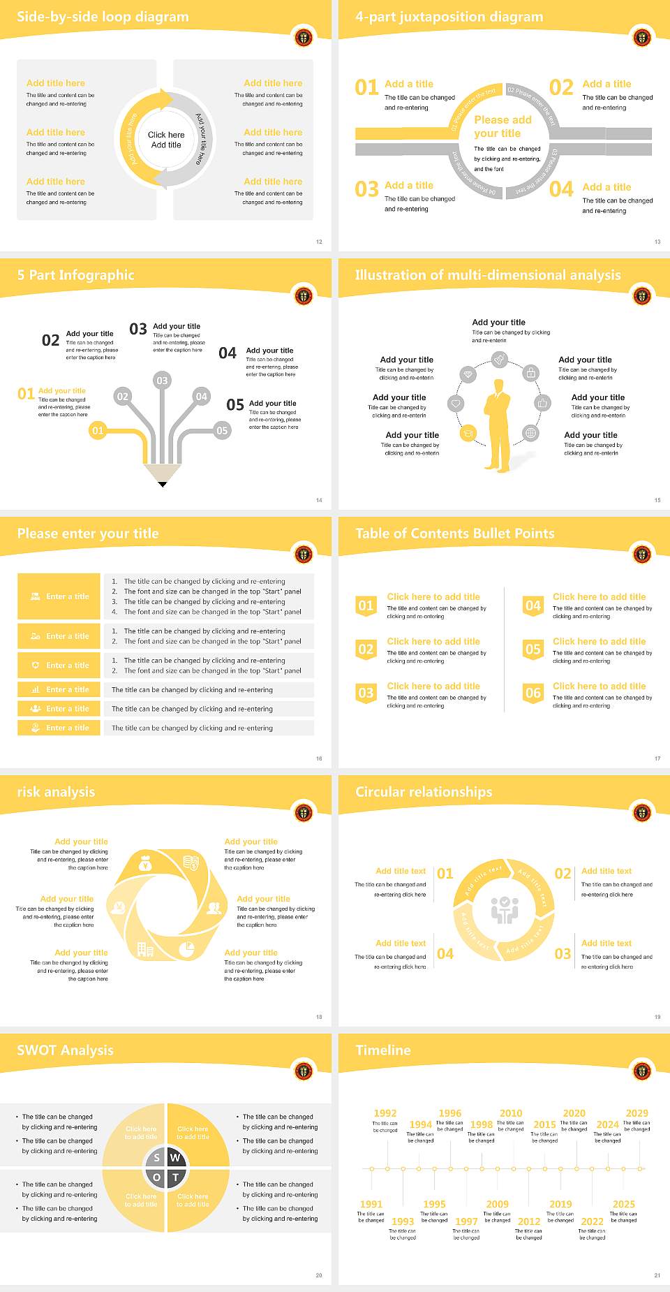 Ottawa University-Surprise Academic Presentation/Research Findings Report PPT Template4:3 ratio PPT effect preview image3