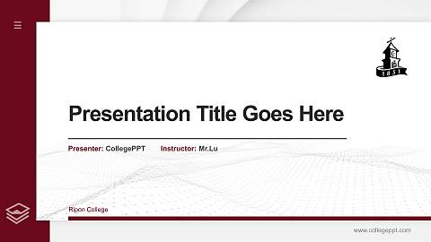 Ripon College Thesis Proposal/Graduation Defense PPT Template