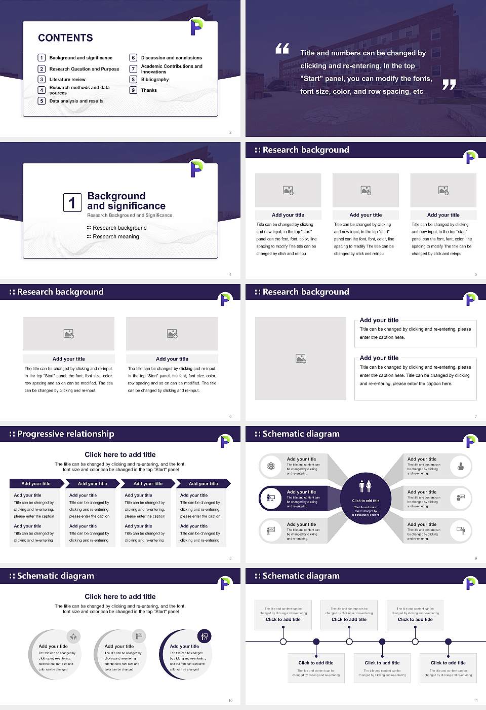 Paier College of Art Inc Graduation Thesis Defense PPT Template16:9 ratio PPT effect preview image2