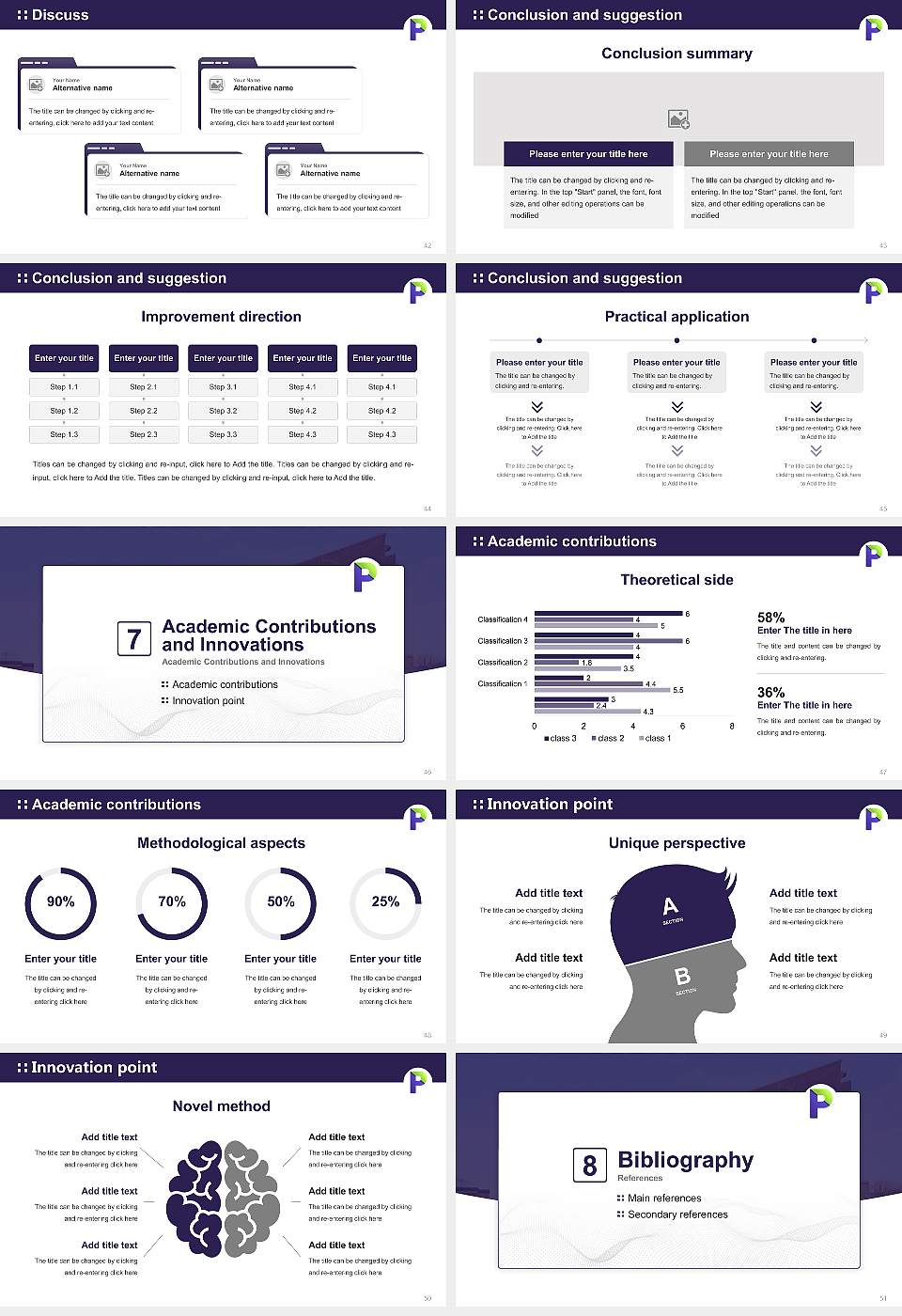 Paier College of Art Inc Graduation Thesis Defense PPT Template16:9 ratio PPT effect preview image6