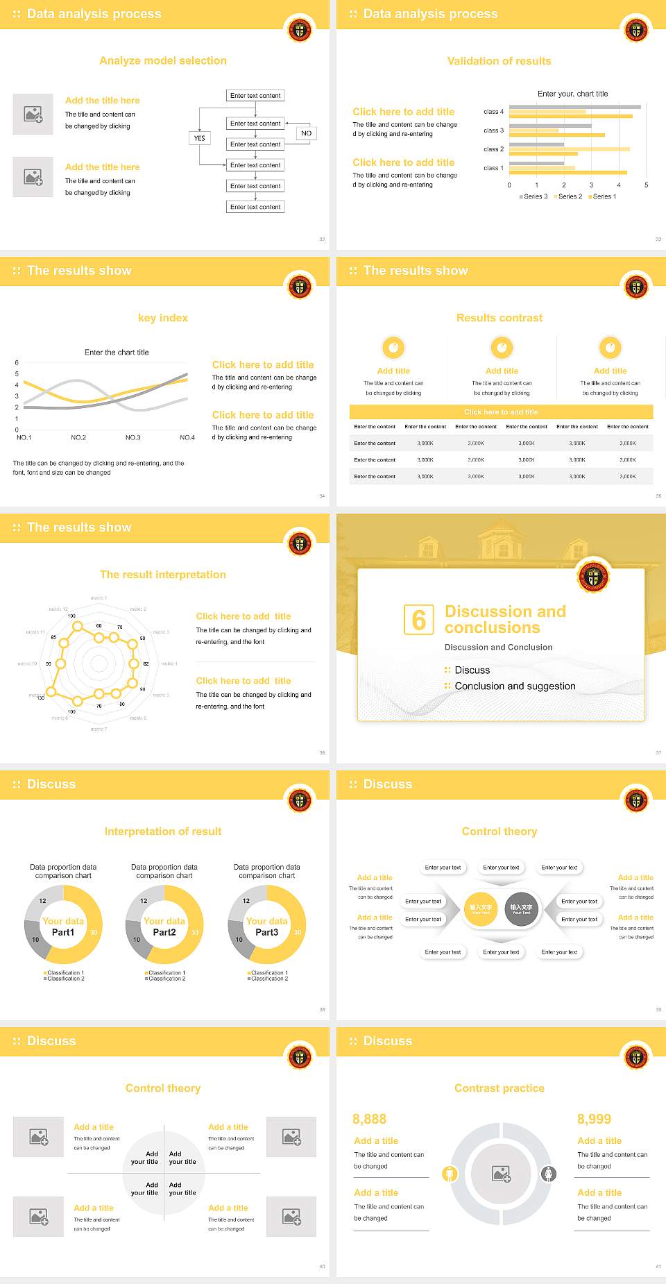 Ottawa University-Kansas City Graduation Thesis Defense PPT Template4:3 ratio PPT effect preview image5