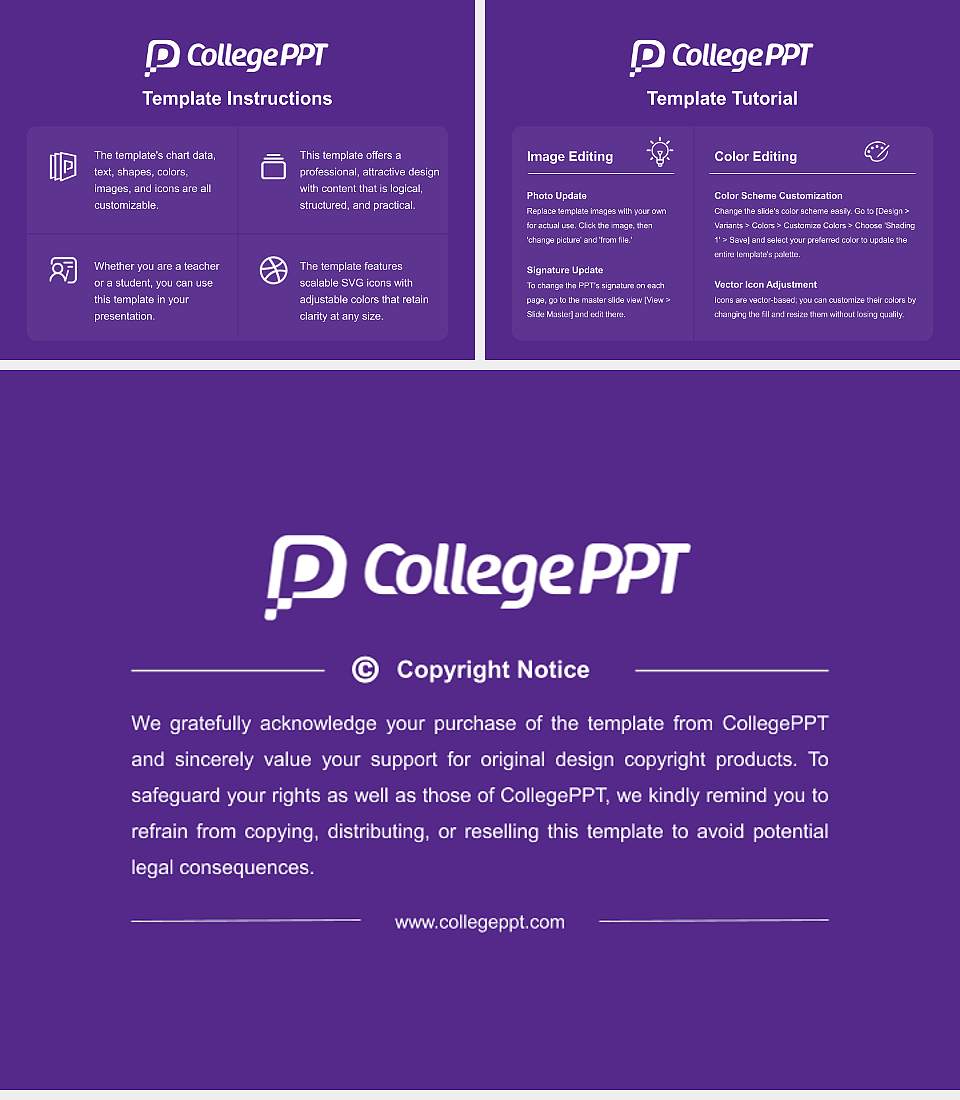 Ouachita Baptist University Academic Presentation/Research Findings Report PPT Template4:3 ratio PPT effect preview image5