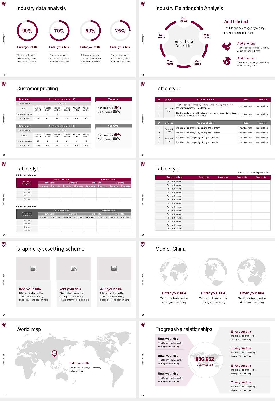 Roanoke College Competition/Entrepreneurship Contest PPT Template16:9 ratio PPT effect preview image5