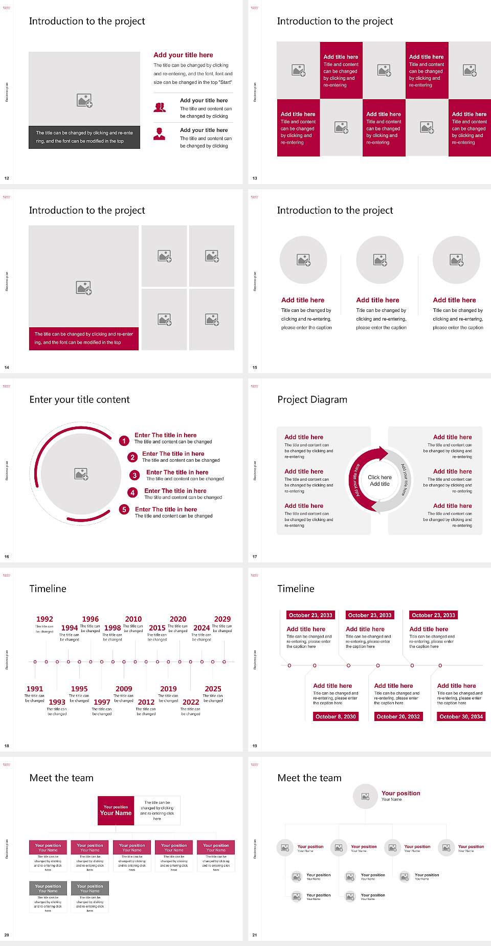 Rosemont College Competition/Entrepreneurship Contest PPT Template4:3 ratio PPT effect preview image3