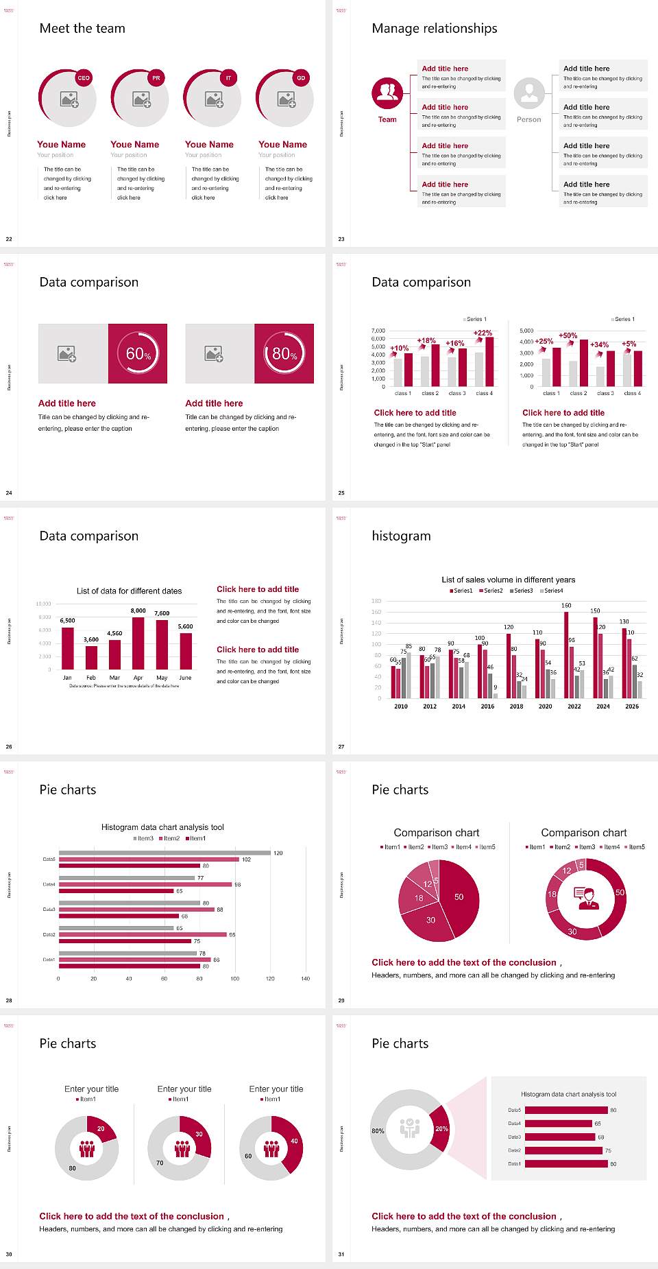 Rosemont College Competition/Entrepreneurship Contest PPT Template4:3 ratio PPT effect preview image4