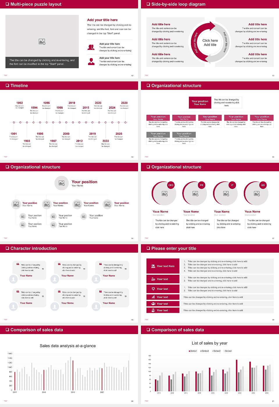 Rosemont College General Purpose PPT Template16:9 ratio PPT effect preview image3
