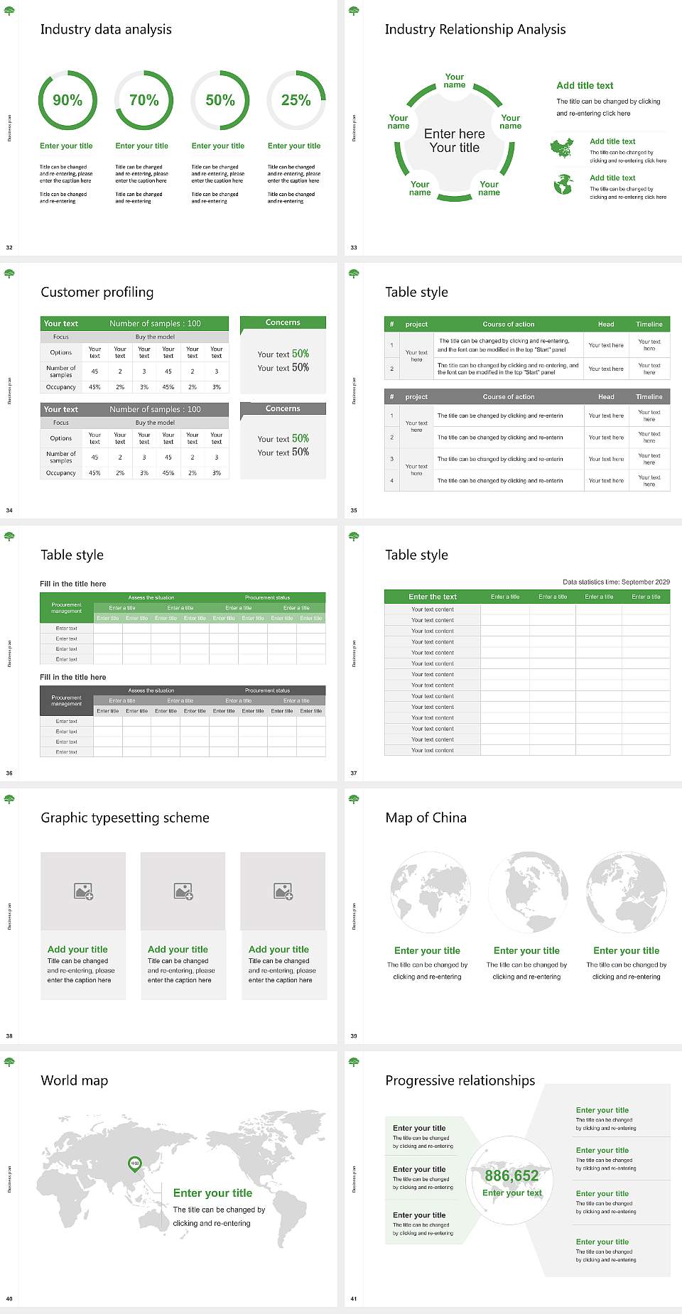 Pacific Oaks College Competition/Entrepreneurship Contest PPT Template4:3 ratio PPT effect preview image5