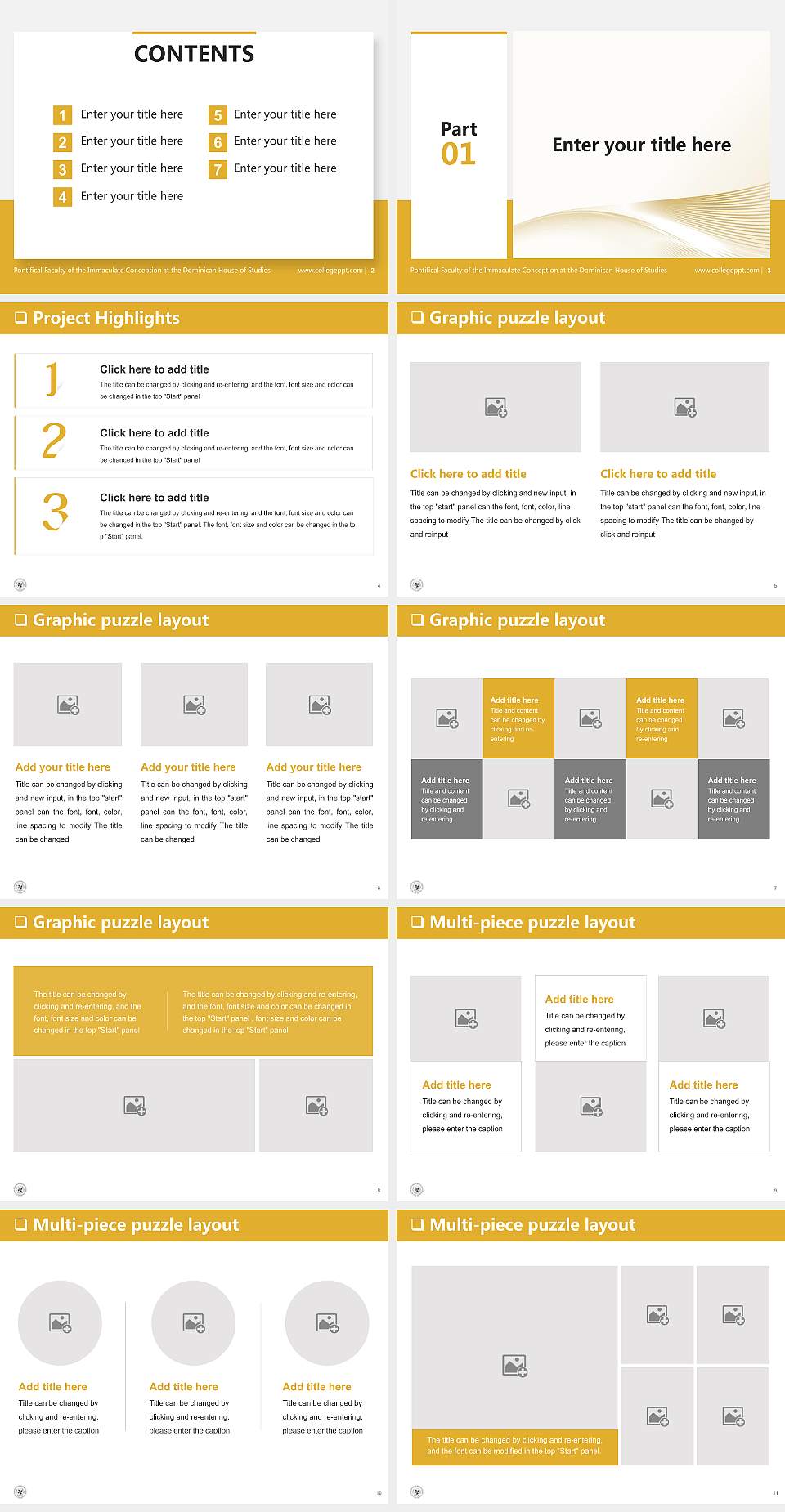 Pontifical Faculty of the Immaculate Conception at the Dominican House of Studies General Purpose PPT Template4:3 ratio PPT effect preview image2