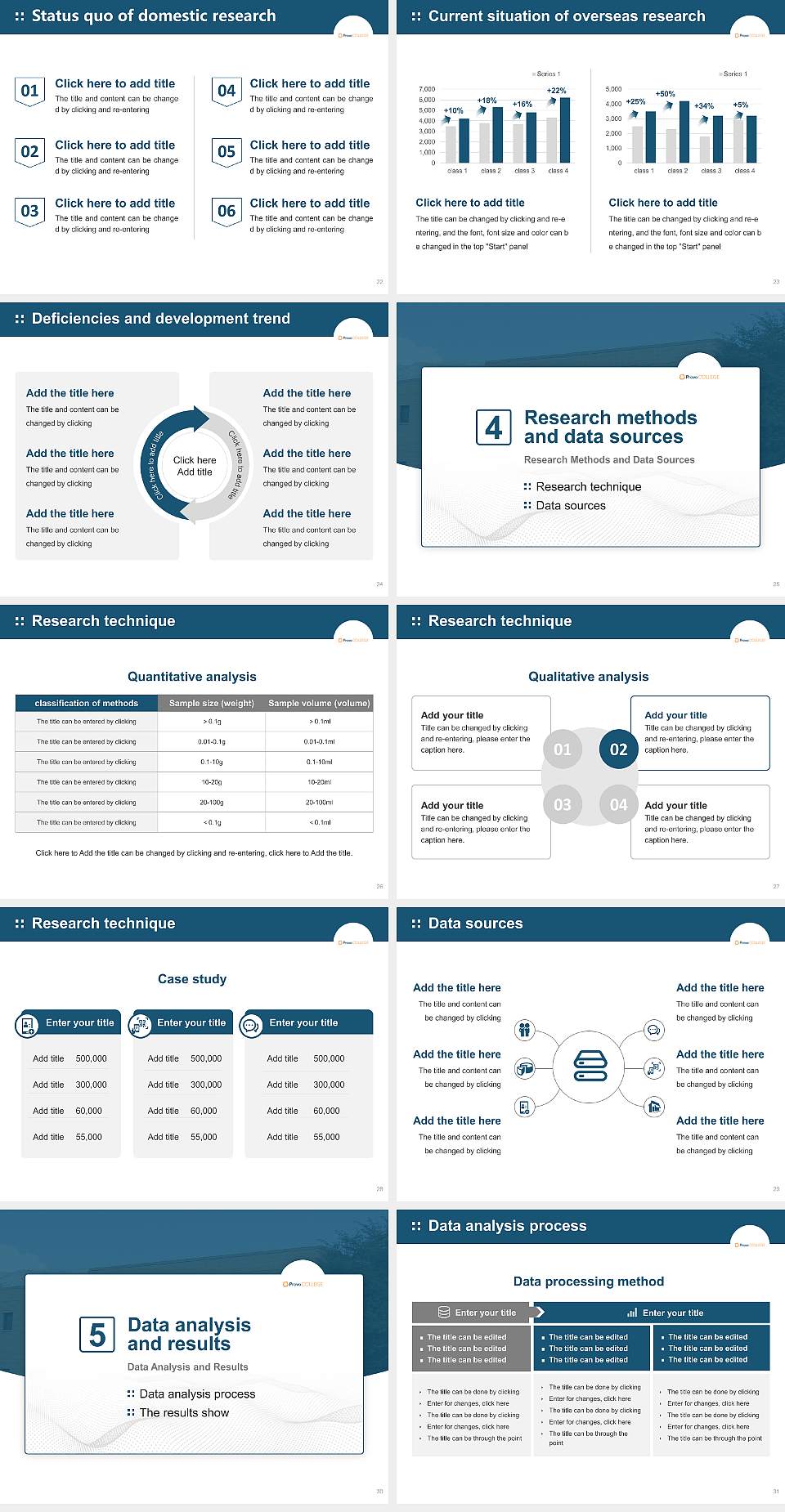 Provo College-Idaho Falls Campus Graduation Thesis Defense PPT Template4:3 ratio PPT effect preview image4